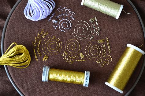 what needle to use for metallic fabric|sewing with metallic thread.